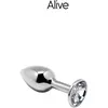 Alive Plug Anal Bijou Mini Metal S Transparent