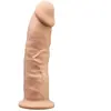 SilexD Gode ventouse SilexD 19 cm x    4.8 cm Model 2 Beige