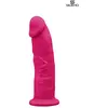 SilexD Gode ventouse SilexD 19 cm x    4.8 cm Model 2 Rose