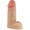 Gode Real Skin Suprème Model 1 flesh 30 x 9,9 cm - SilexD