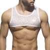 Addicted Harnais Dentelle Florale Blanc M/L