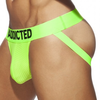 Addicted Jock Strap Cockring Mesh Neon Vert Fluo XL