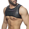 Harnais GLITTER AD Fetish Noir XS/S