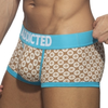 Boxer GEOMETRIC Marron-Turquoise XS