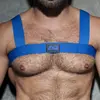Harnais Élastique AD FETISH Basic Bleu M/L