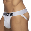 Addicted Jockstrap Push Up Mesh Blanc M