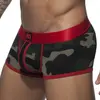 Addicted Boxer Camo Stripe Rouge XL
