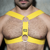Harnais DOUBLE RING Jaune XS/S