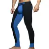 Addicted Caleçon Long Combi Rib Royal - Noir S