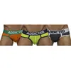 Addicted Lot de 3 Slips Jaune - Orange - Gris XS