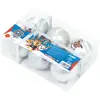 Arditex - Lot de 6 boules de Noël argentées 8cm - Pat Patrouille