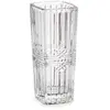 Wadiga Petit vase carré en verre transparent 6,4x6,4x15cm