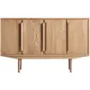 Kodu Buffet en bois de mindi marron 130x40x81 cm