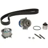 Pompe à eau + kit de courroie de distribution DOLZ, par ex. pour Skoda...