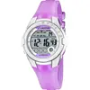 Calypso Montre Fille Calypso K5571-3 - Bracelet en Silicone Violet