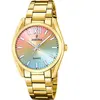 Festina Montre Femme Festina Boyfriend Collection En Acier Jaune Etanche