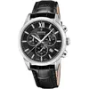 Montre Homme Festina Swiss Made Chrono - F20041-4 Bracelet Cuir Noir