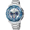 Montre Homme Festina Chrono Bike F20724/1 Argenté Bracelet En Acier