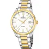 Festina F20738/1 montre homme en acier inoxydable date bicolore