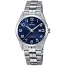 Montre Festina F20437-3 - CLASSIQUE Dateur Acier Argenté Cadran Bleu Homme