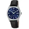 Montre - Festina - 20446 - Cuir noir - Étanchéité 10 bars - Cadran bleu