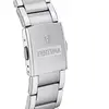 Montre Festina Timeless Chronograph Noir, Bracelet en Acier, Homme