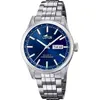 Montre Lotus L18670-3 - CLASSIQUE Dateur Acier Argenté Cadran Bleu Homme