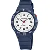Calypso Montre Garçon Bracelet Résine Bleu 3 AIGUILLES K5797-3