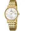 Festina Montre Femme Festina Dorée Fond Blanc Dateur