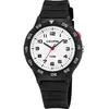 Calypso Montre Garçon Bracelet Résine Noir 3 AIGUILLES K5797-4