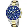 Festina Montre - Lotus - 18757/1 - Acier bicolore - Cadran bleu - Étanchéité 10 ATM