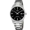 Montre - Festina - Homme - Bracelet Acier Inoxydable - Cadran Noir - Dateur