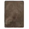 Atticgo - Tapis Shaggy Uni Lavable En Machine Alpaca Vison 80x150 Cm