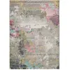 Atticgo Tapis abstrait gris/multicolore 140x200 cm