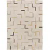 Atticgo Tapis géométrique beige/multicolore 160x230 cm