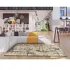 Atticgo Tapis design abstrait multicolore, 80x150 cm