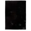 Tapis intérieur ATTICGO noir rectangulaire shaggy uni 80x150 cm FOX