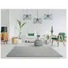 Tapis intérieur ATTICGO argent rectangulaire shaggy uni 80x150 cm FOX