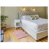 Atticgo Tapis lavable extra doux en rose, 60x90 cm