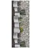 Tapis de cuisine dessins avec des fleurs multicolore 52x100 cm