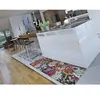 Tapis de cuisine dessins fleurs multicolore 52x100 cm