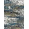 MOMA Tapis intérieur multicolore rectangulaire abstrait KALIA 120 x 170 cm