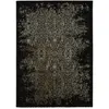 MOMA Tapis intérieur noir rectangulaire abstrait GOLD 160 x 230 cm