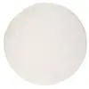 Tapis intérieur blanc rond diam.120 cm FOX shaggy uni - ATTICGO