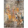 MOMA Tapis abstrait multicolore 140 x 200 cm