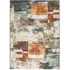 MOMA Tapis intérieur multicolore rectangulaire abstrait PANDORA 60 x 120 cm