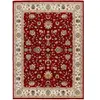 Atticgo Tapis classique rouge/beige 140x200 cm