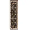 ATTICGO Tapis classique intérieur anthracite, 67 x 250 cm CLASSIC