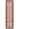 Atticgo Tapis de couloir classique crème 67x250 cm