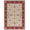 Atticgo Tapis classique crème/rouge 160x230 cm